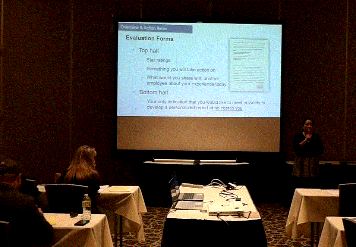 Training- Evaluated Form