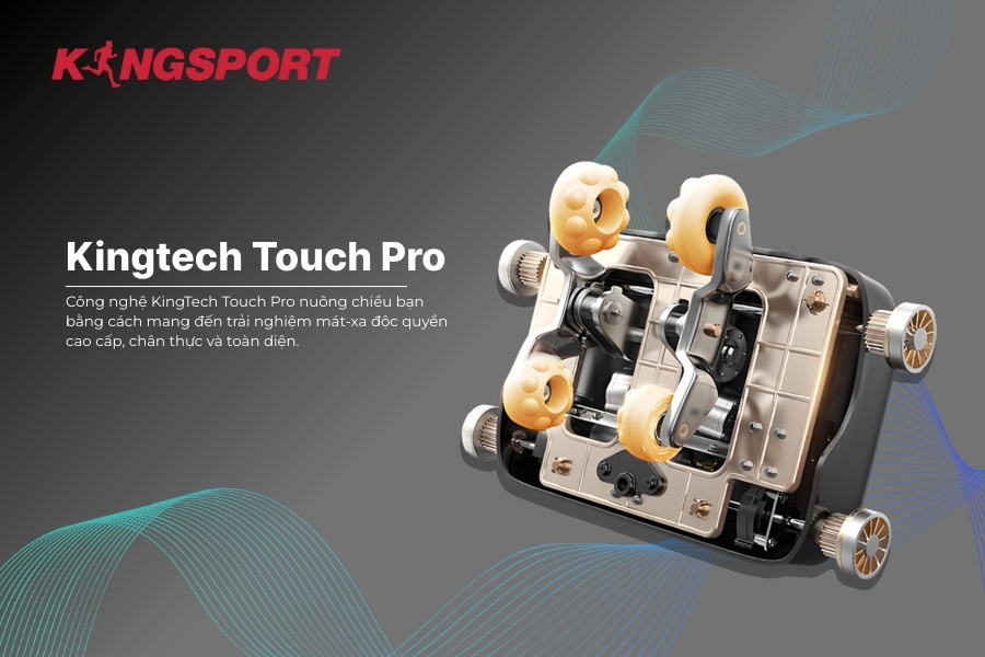 Công nghệ massage Kingtech Touch Pro là gì? Top 3 ghế massage sở hữu công nghệ Kingtech Touch Pro