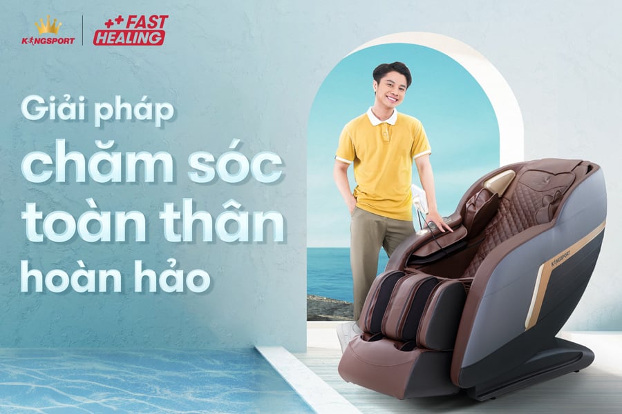 Công nghệ Massage Fast Healing - Liệu pháp thư giãn chữa lành