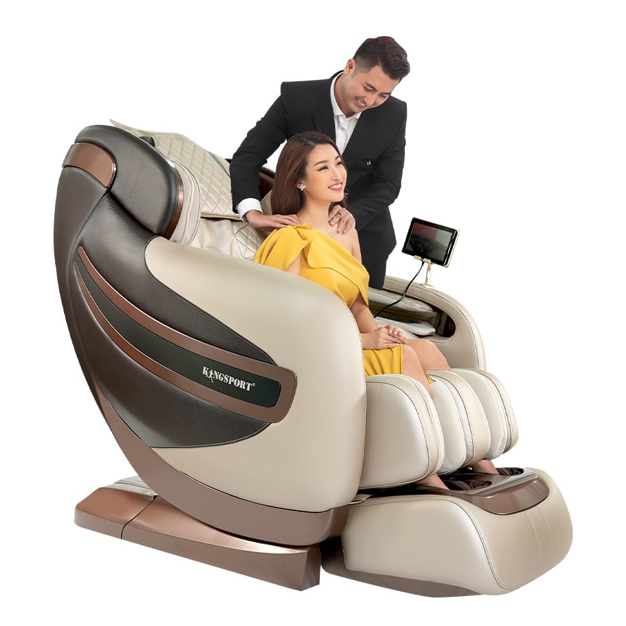 BÀI TẬP CHUYÊN SÂU GHẾ MASSAGE KINGSPORT LUXURY G4 - NEW
