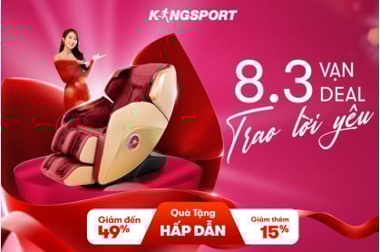 8.3 VẠN DEAL TRAO LỜI YÊU - ƯU ĐÃI LÊN ĐẾN 49%
