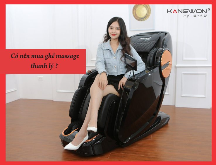 Có nên mua ghế masage thanh lý?