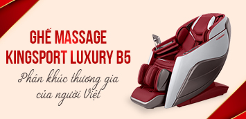 GHẾ MASSAGE KINGSPORT LUXURY B5