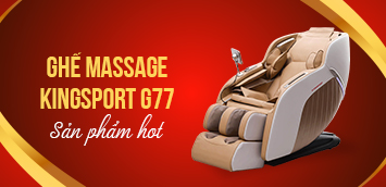 GHẾ MASSAGE KINGSPORT G77