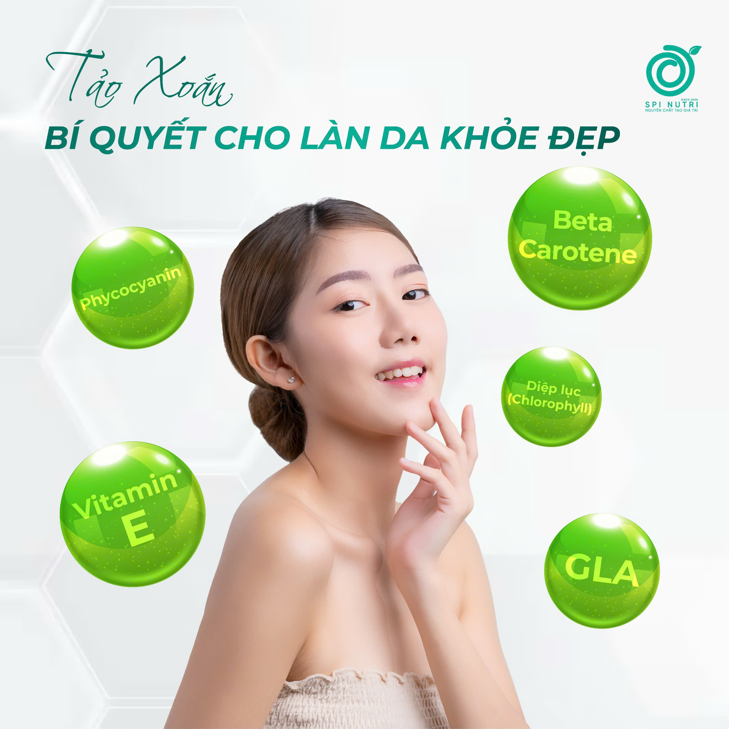 Chất Chống Oxy Hóa Trong Tảo Xoắn Và Công Dụng Với Làn Da