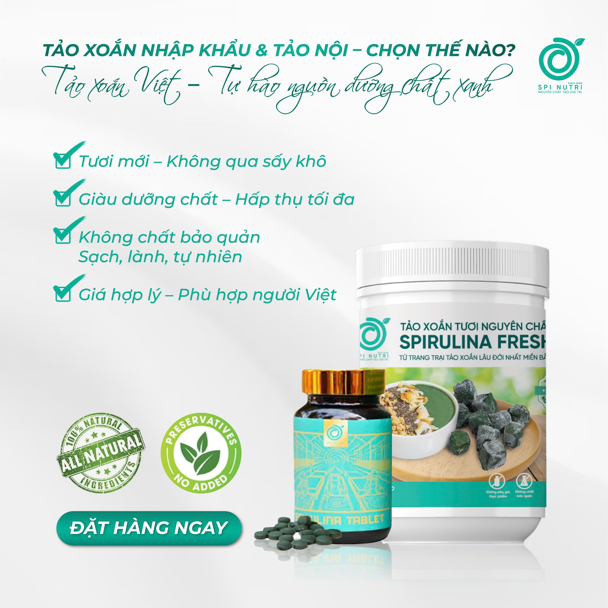 TẢO XOẮN NHẬP KHẨU & TẢO NỘI – CHỌN THẾ NÀO?