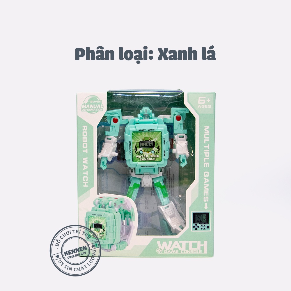 Đồ chơi đồng hồ robot biến hình loại to