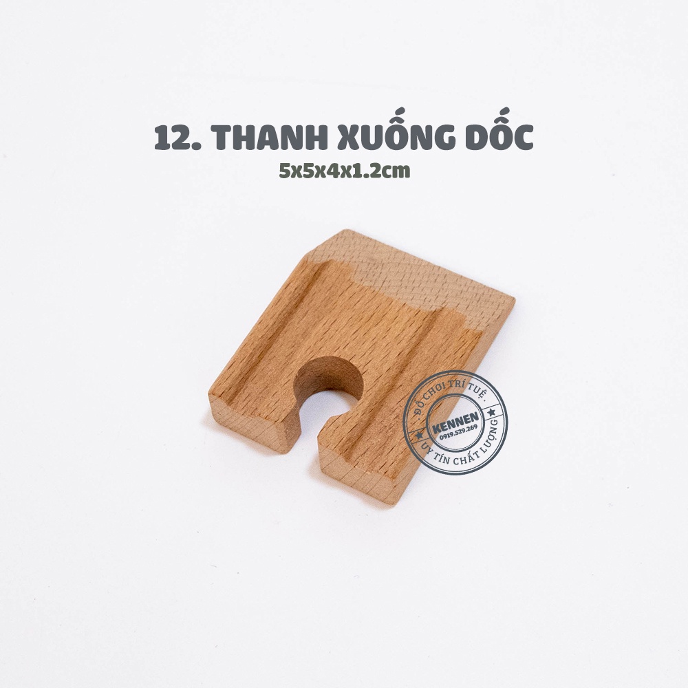 [Mở rộng] Chi tiết mở rộng mô hình Thomas gỗ RAY ĐỦ LOẠI