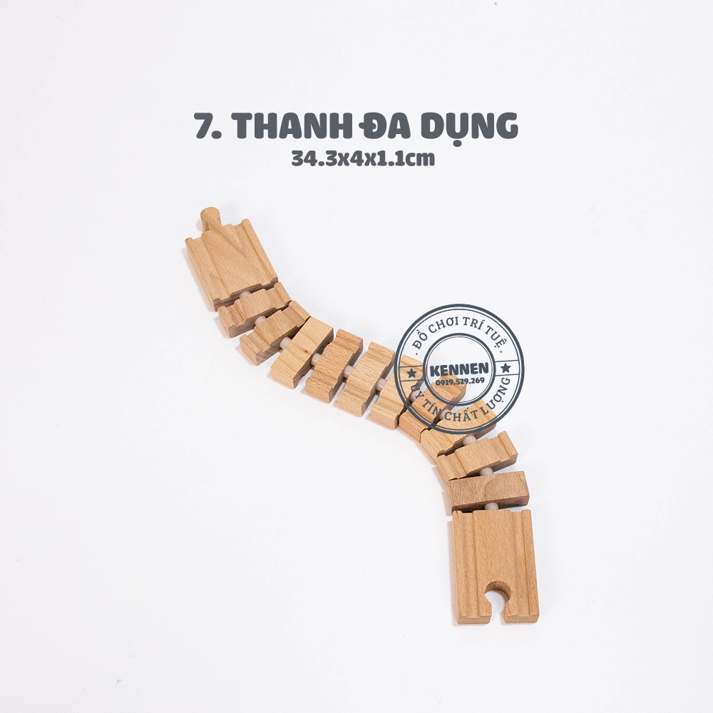 [Mở rộng] Chi tiết mở rộng mô hình Thomas gỗ RAY ĐỦ LOẠI