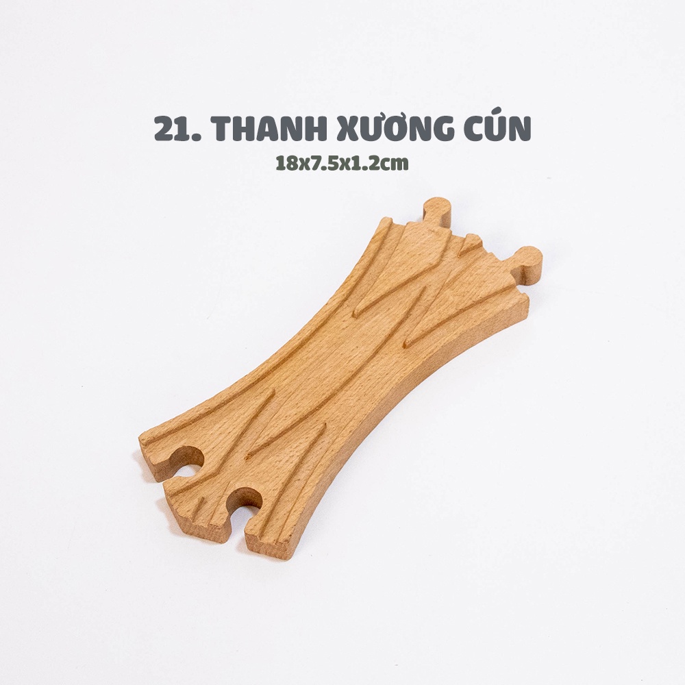 [Mở rộng] Chi tiết mở rộng mô hình Thomas gỗ RAY ĐỦ LOẠI