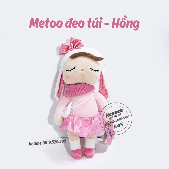 Thỏ metoo bông gối ôm cho bé 30cm