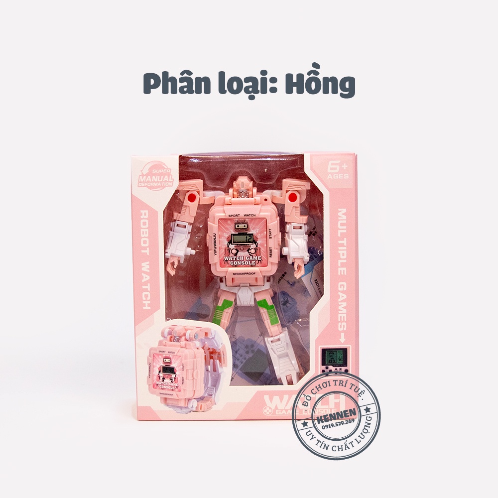 Đồ chơi đồng hồ robot biến hình loại to