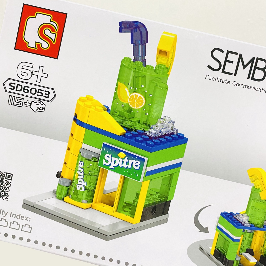 Ghép mô hình Sembo các thương hiệu nổi tiếng loại to