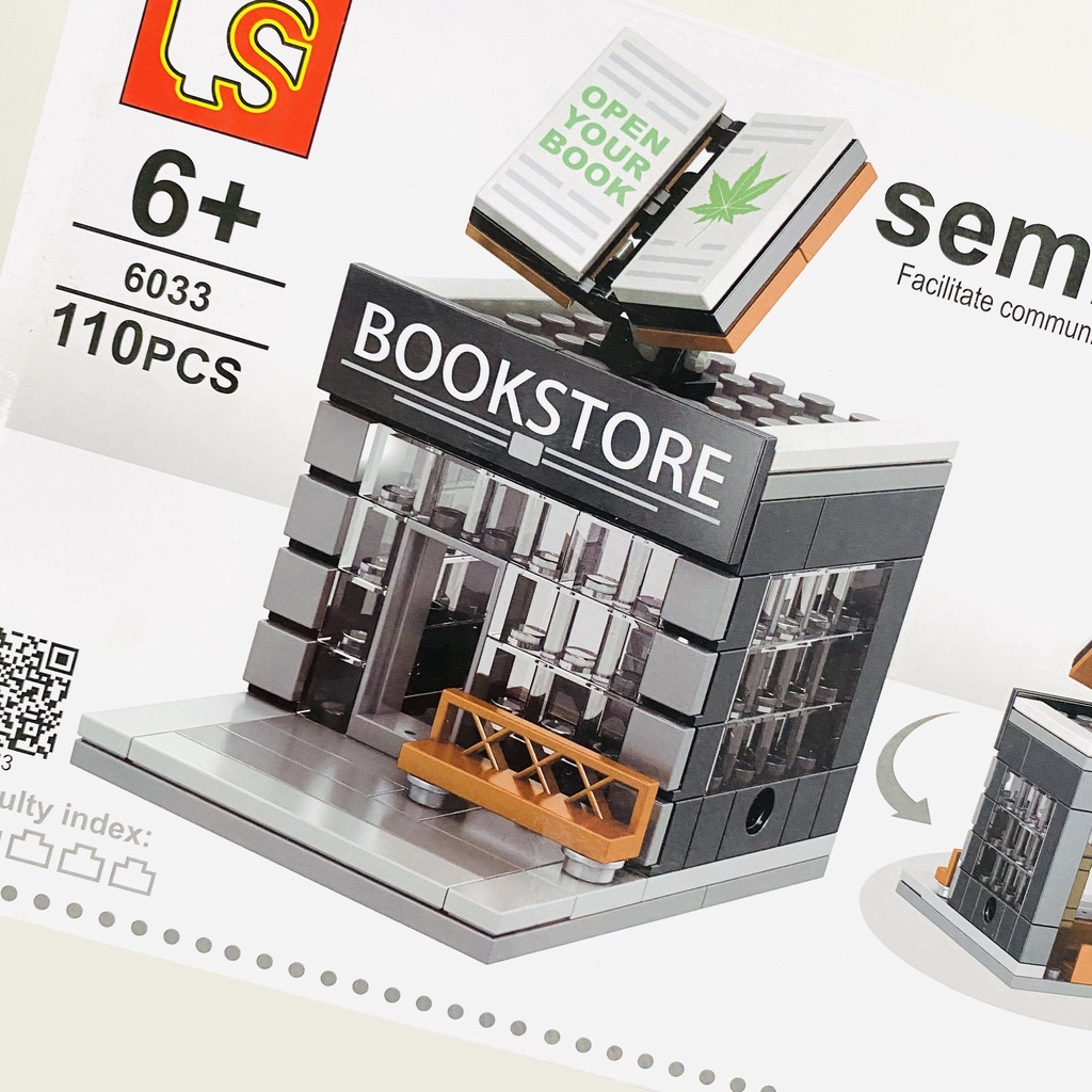 Ghép mô hình Sembo các thương hiệu nổi tiếng loại to