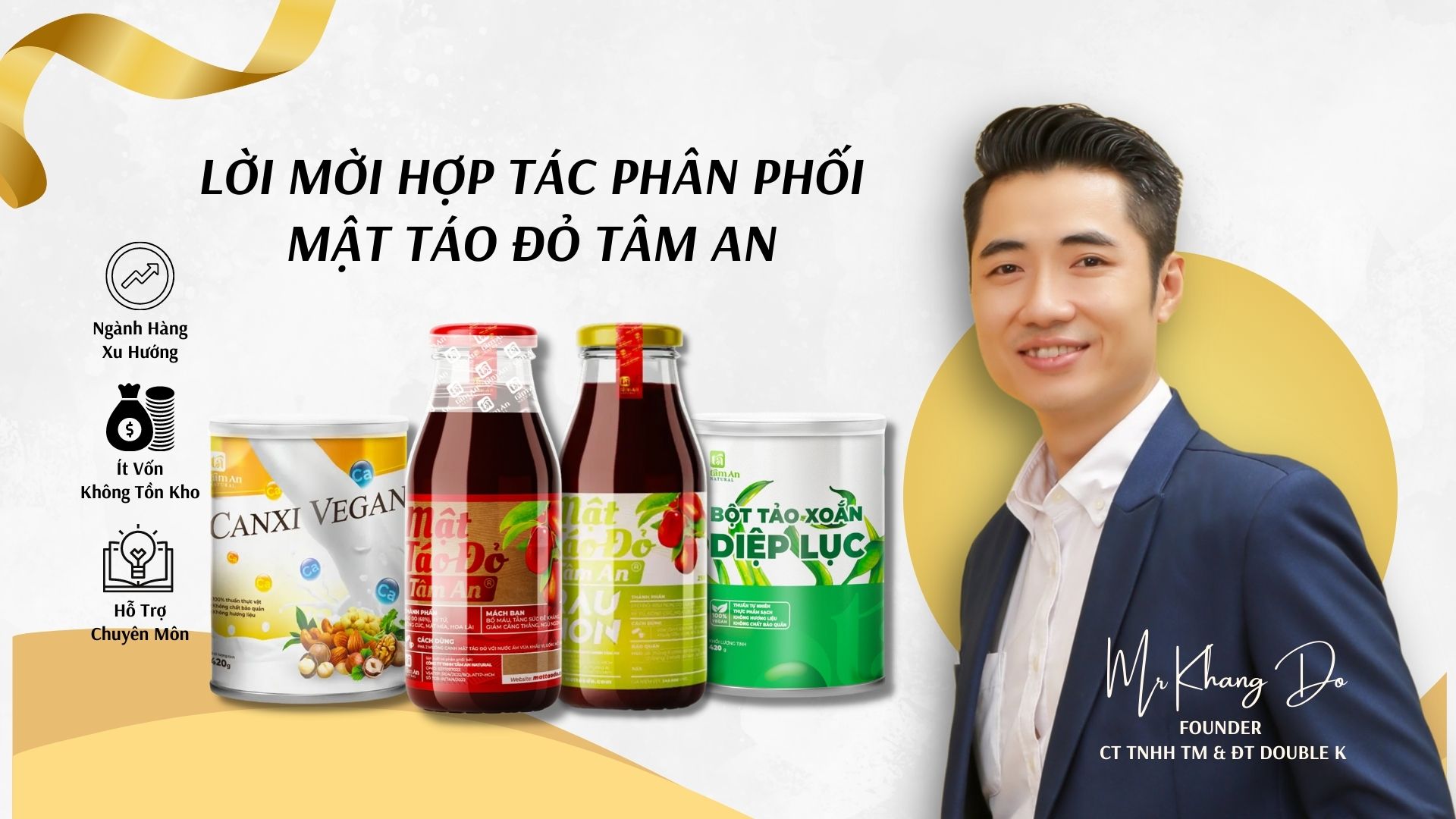 Mời hợp tác phân phối Mật Táo Đỏ Tâm An