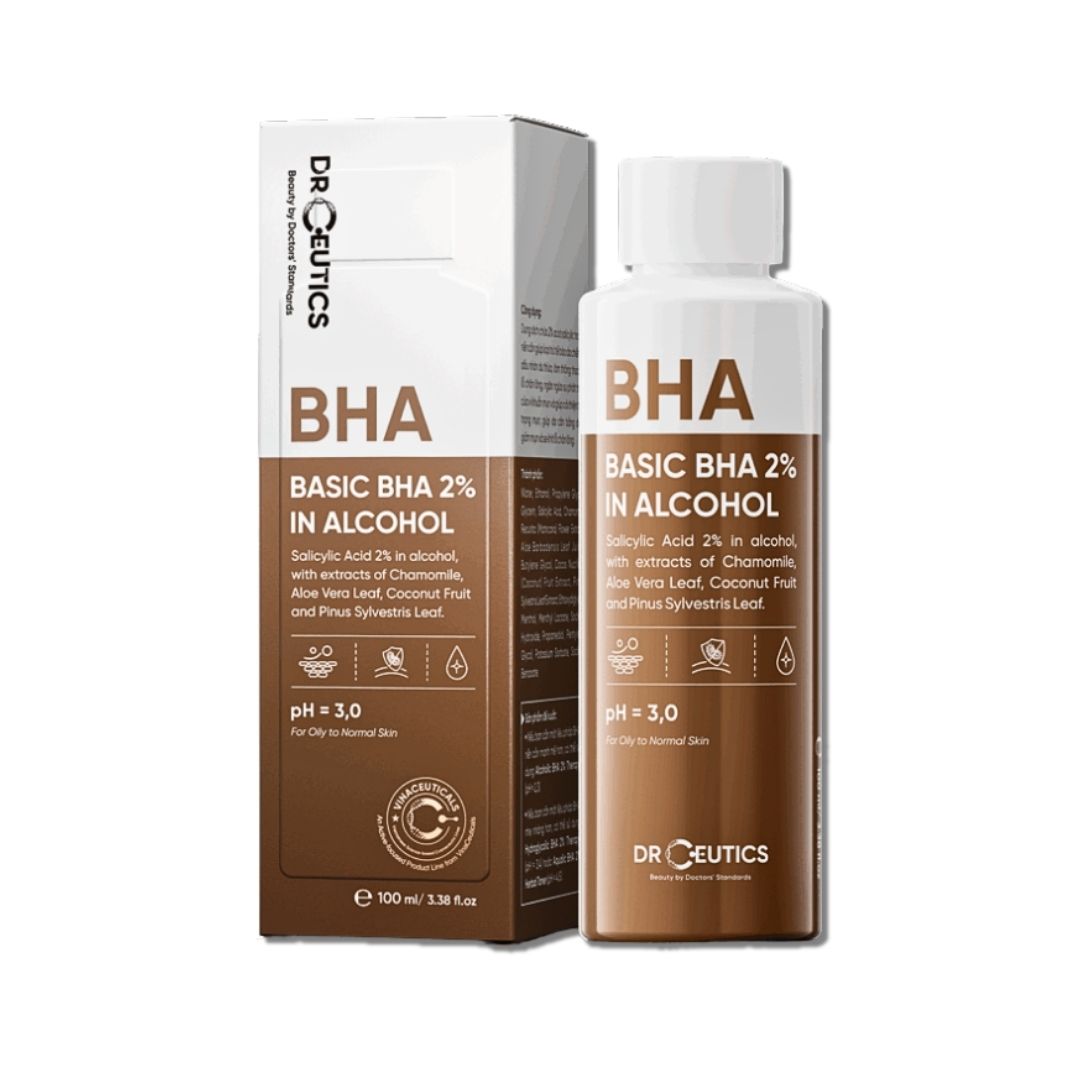 Toner Nền Cồn DrCeutics Basic BHA 2% In Alcohol