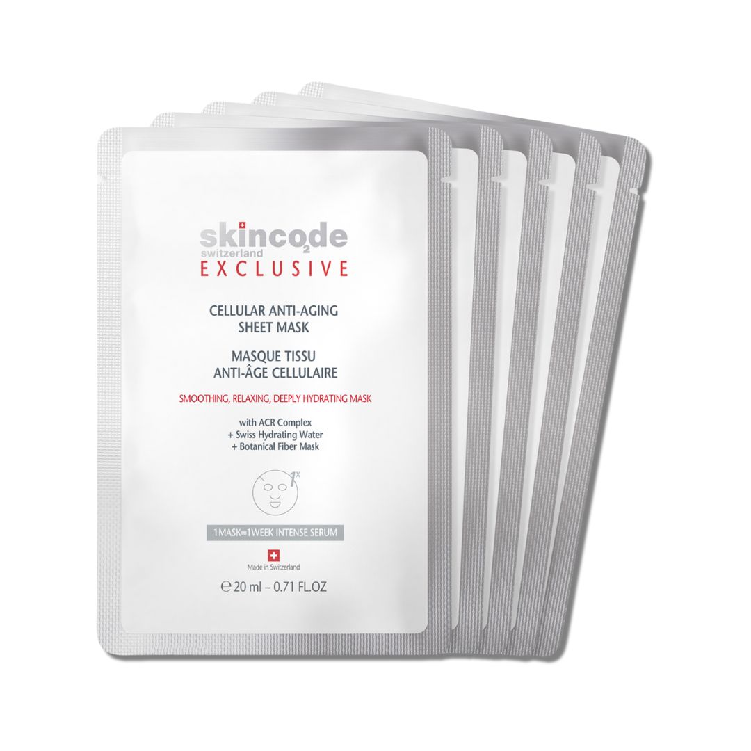 Skin Code Mask Mặt Nạ Chống Lão Hóa Skincode Exclusive Cellular Anti-Aging Sheet Mask