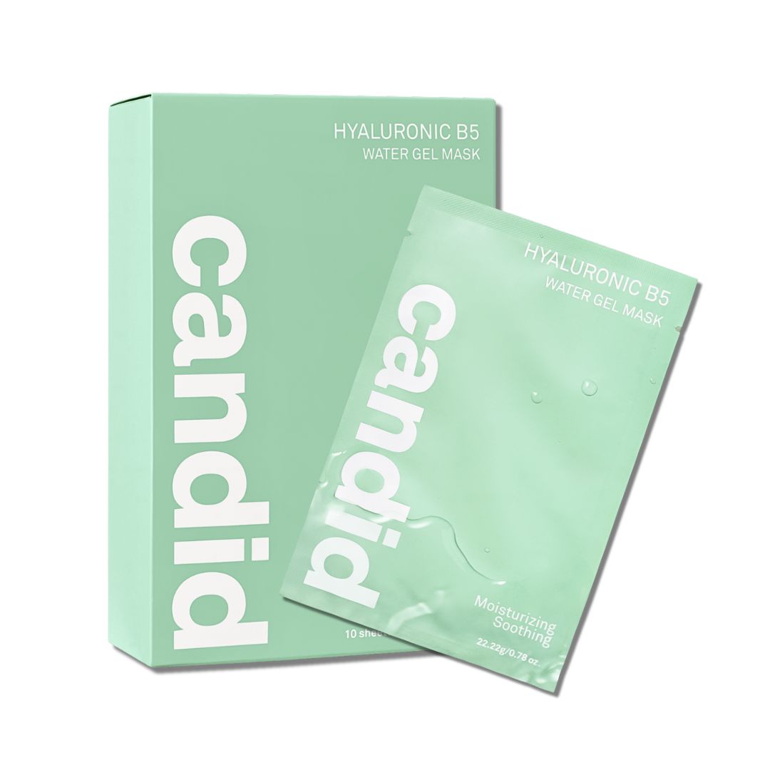 Mặt Nạ Dưỡng Ẩm Làm Dịu Da Candid Hyaluronic B5 Water Gel Mask