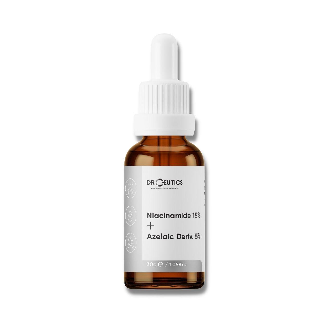 Tinh Chất Ngừa Mụn Sáng Da DrCeutics Niacinamide 15% + Azelaic Deriv. 5%