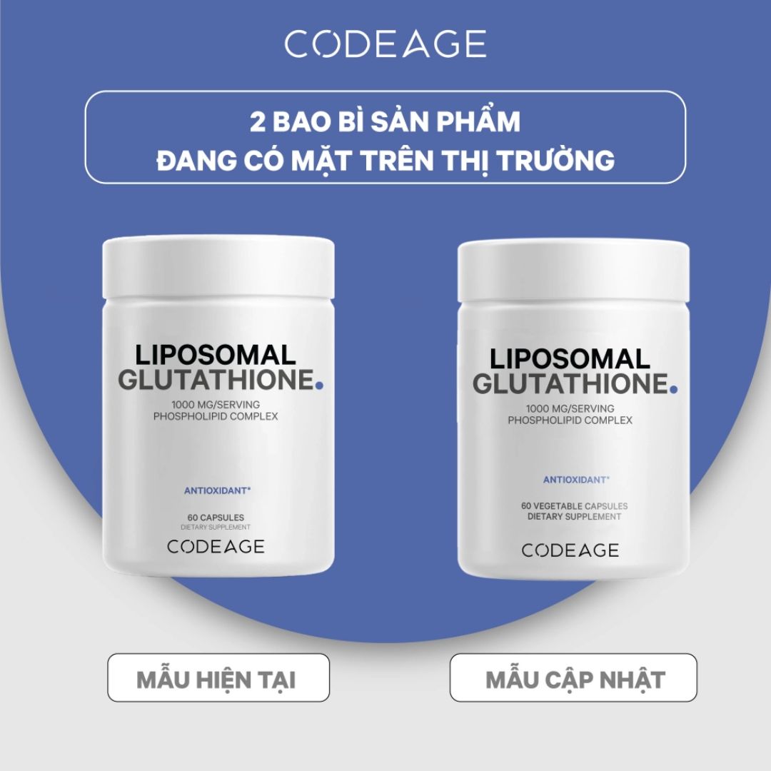 Vin Ung Sng Da, M Sm Nm CODEAGE Liposomal Glutathione 1000ml Vin Ung Sng Da, M Sm Nm CODEAGE Liposomal Glutathione 1000ml