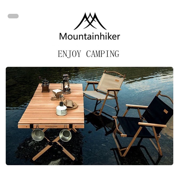 [MOUNTAINHIKER] Bàn Gỗ Dã Ngoại Cắm Trại