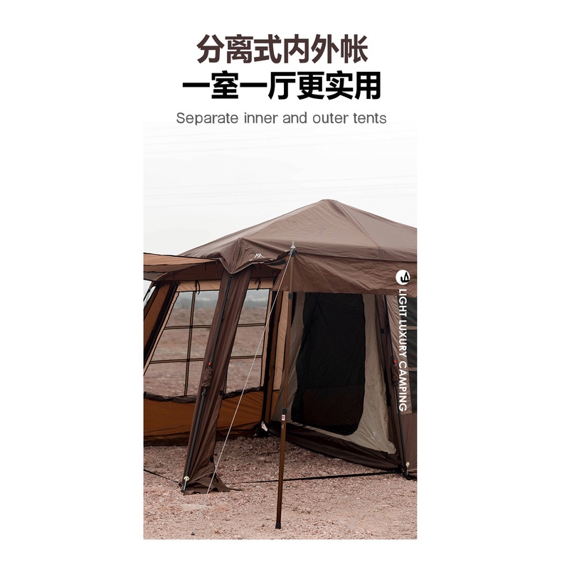 Lều 6 người Mountainhike Glamping Village