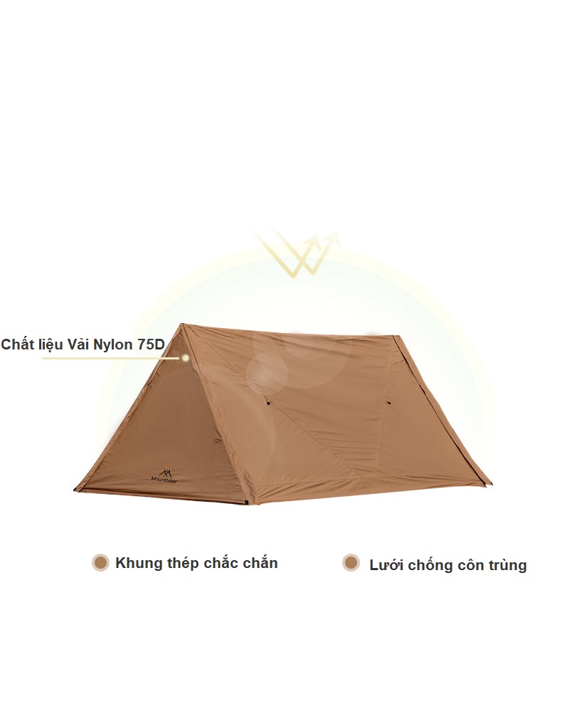 Lều dã ngoại chữ A Chính hãng Mountainhiker, Lều cắm trại hình chữ A, Lều Trekking