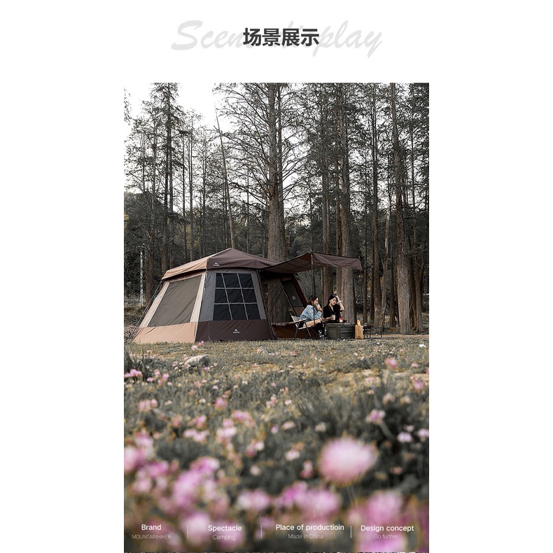 Lều 6 người Mountainhike Glamping Village