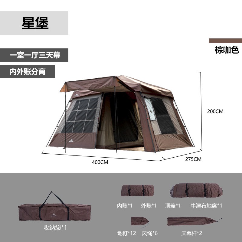 Lều 6 người Mountainhike Glamping Village