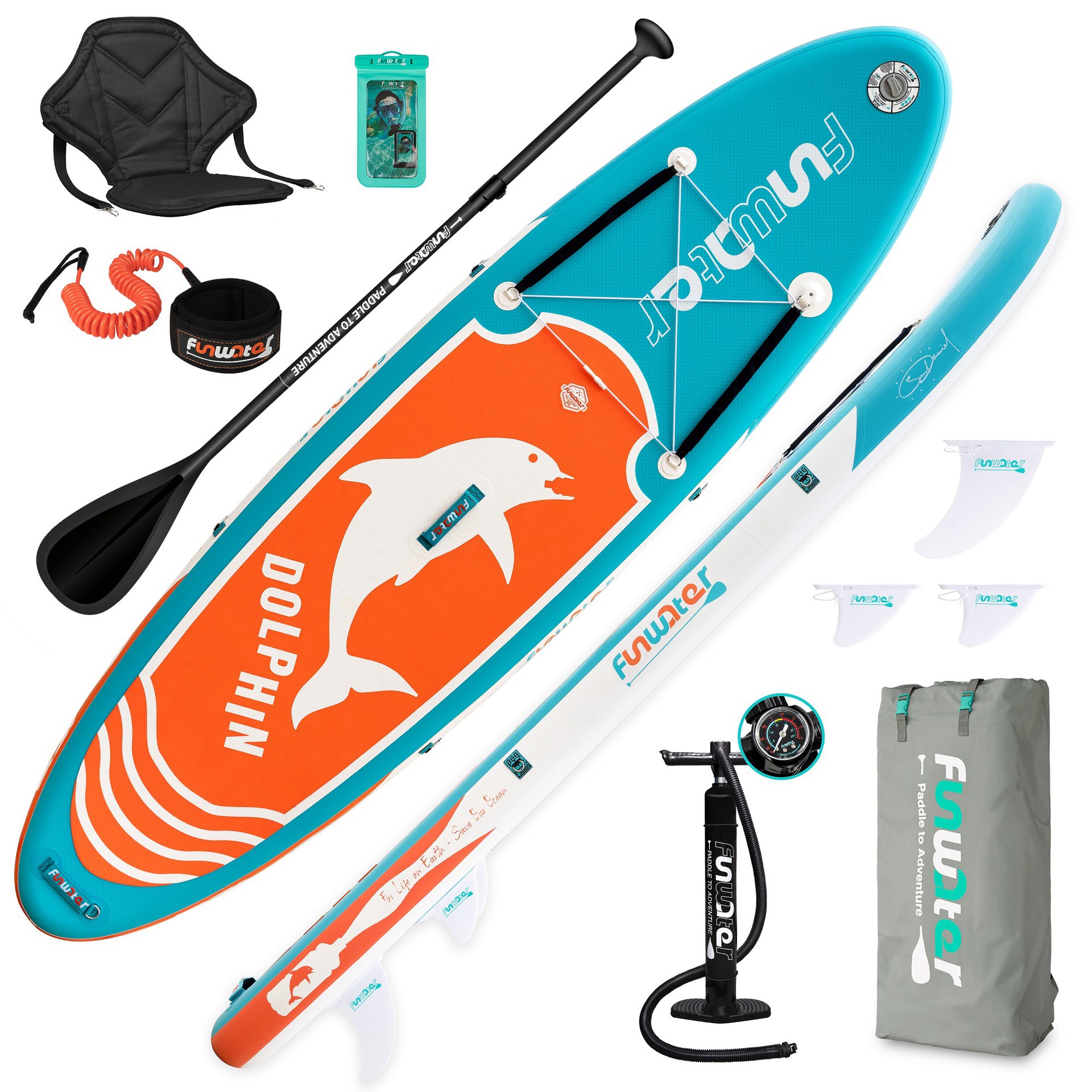 Ván Chèo Bơm Hơi FUNWATER SUP