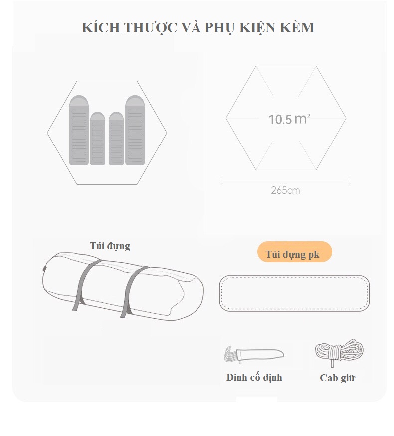 LỀU DÃ NGOẠI TỰ BUNG 6 CỬA