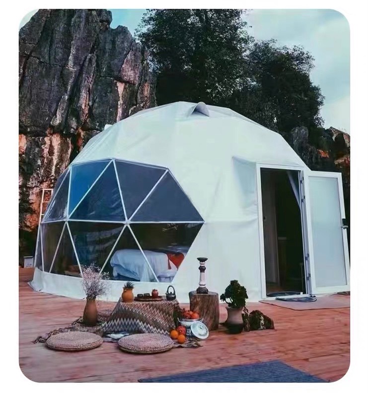 Lều Homestay Dome, Nhà mái vòm Homestay, Nhà tiền chế, Lều Glamping