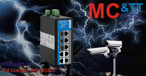 Ứng dụng Switch quản lý Gigabit IES7110 Series cho các yêu cầu công nghiệp