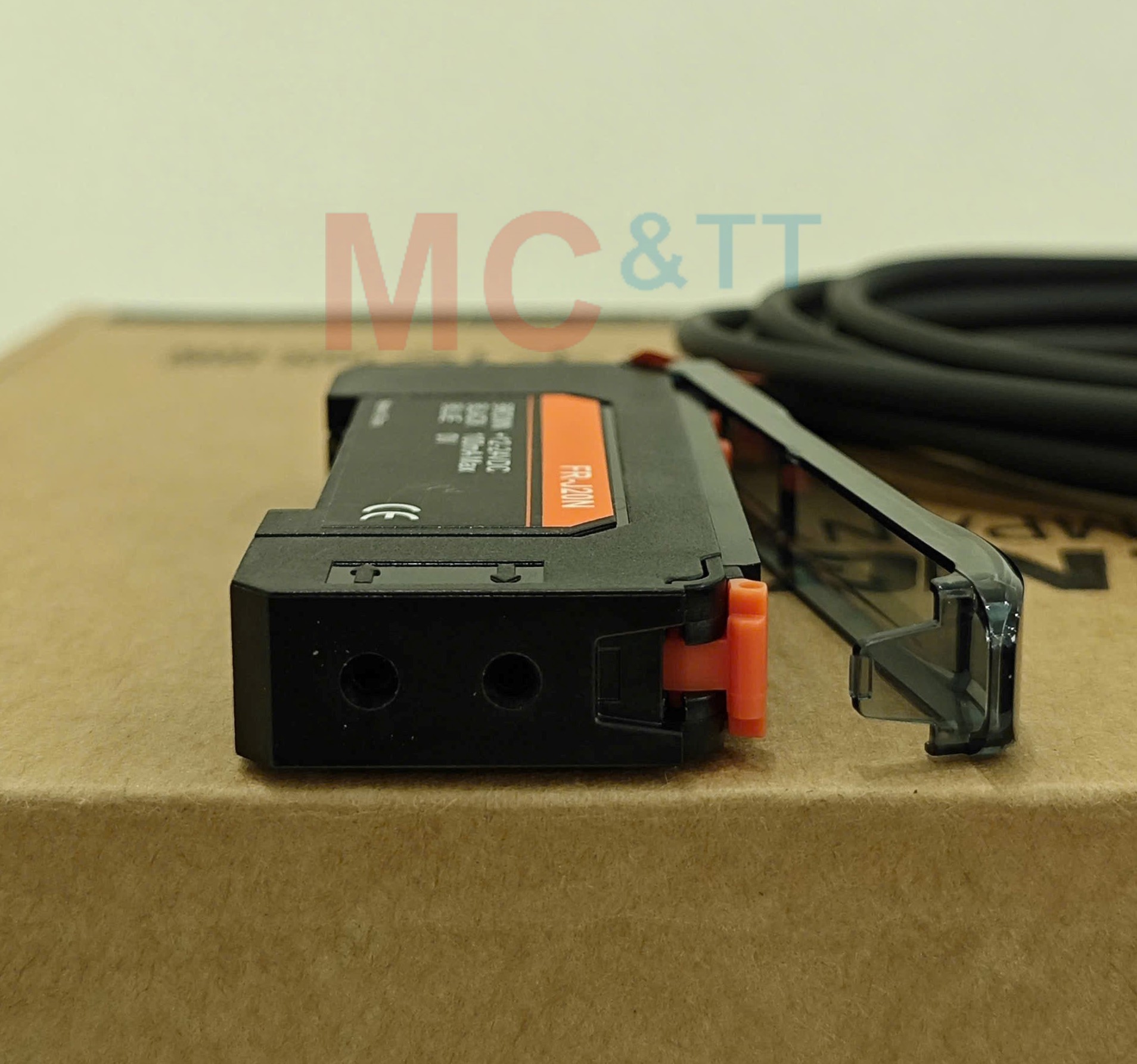 Bộ khuếch đại sợi quang hiển thị kép NPN 24VDC Huayifeng FR-J20N