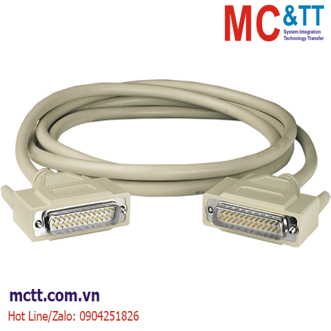 Cáp chuyển đổi DB25 Male sang Male ICP DAS CA-2520D CR | MC&TT Co., Ltd