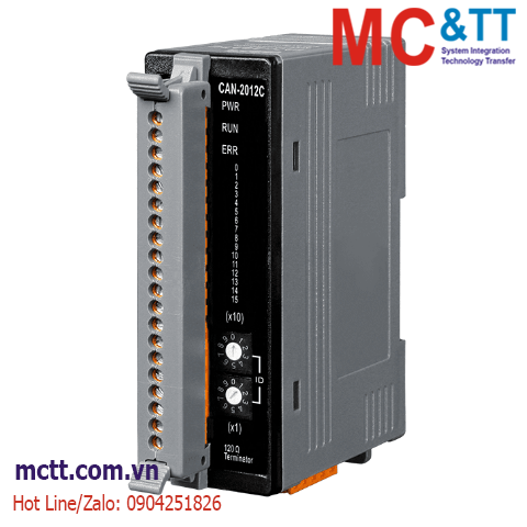 Module CANopen Slave 16 kênh đầu vào tương tự AI ICP DAS CAN-2012C CR