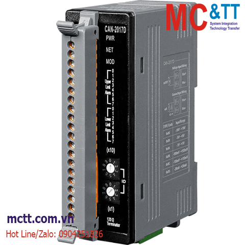 Module DeviceNet Slave 8 kênh AI ICP DAS CAN-2017D CR