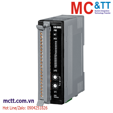 Module DeviceNet Slave 8 kênh DI + 8 kênh DO ICP DAS CAN-2055D CR