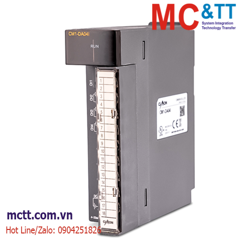Module 4 đầu ra dòng điện tương tự Cimon CM1-DA04I
