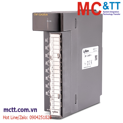 Module 8 đầu ra điện áp tương tự Cimon CM1-DA08VA