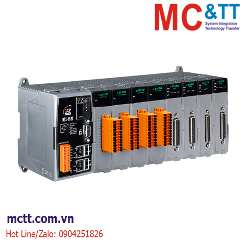 Module Ethernet High-Speed với 8 khe cắm mở rộng I/O ICP DAS DAS-8821 CR