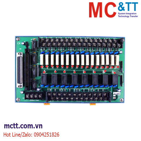 Bo mạch kết nối 24 kênh đầu ra Relay ICP DAS DB-24PRD/12/DIN CR