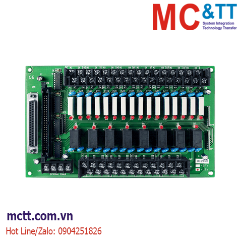 Bo mạch kết nối 24 kênh đầu ra Relay ICP DAS DB-24PRD/12 CR
