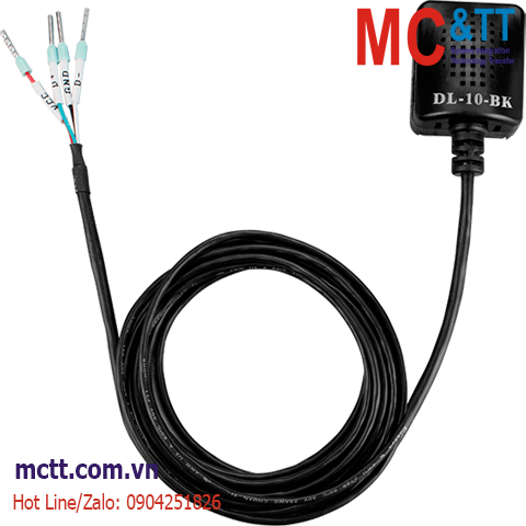 Module đo nhiệt + độ ẩm RS-485 Modbus RTU ICP DAS DL-10-BK CR