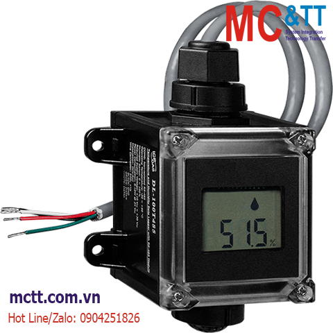 Module đo và hiển thị nhiệt độ + độ ẩm RS-485 DCON ICP DAS DL-100T485 CR