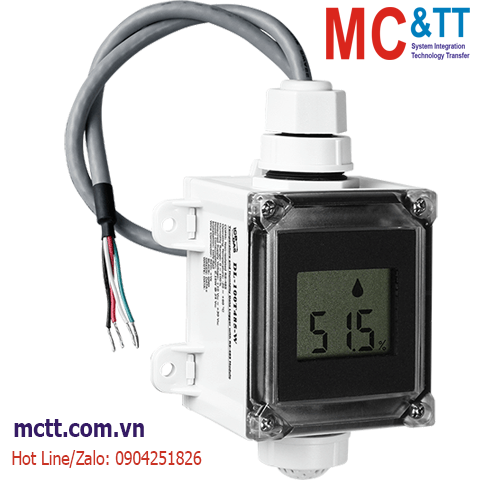 Module đo và hiển thị nhiệt độ + độ ẩm RS-485 DCON ICP DAS DL-100T485-W CR