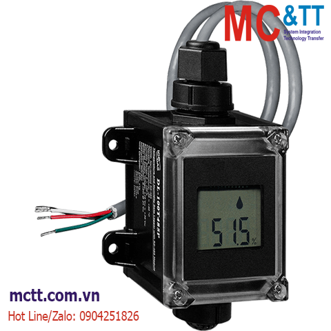 Module đo và hiển thị nhiệt độ + độ ẩm RS-485 DCON ICP DAS DL-100T485P CR