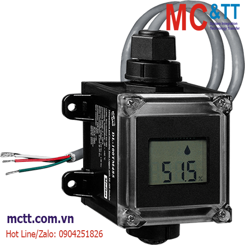 Module đo và hiển thị nhiệt độ + độ ẩm RS-485 Modbus RTU ICP DAS DL-100TM485 CR