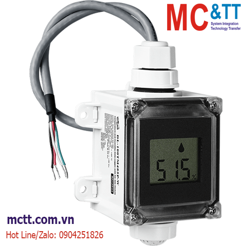 Module đo và hiển thị nhiệt độ + độ ẩm RS-485 Modbus RTU ICP DAS DL-100TM485-W CR
