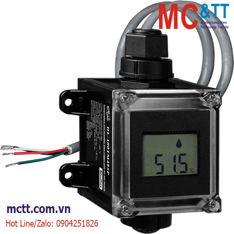 Module đo và hiển thị nhiệt độ + độ ẩm RS-485 Modbus RTU ICP DAS DL-100TM485P CR